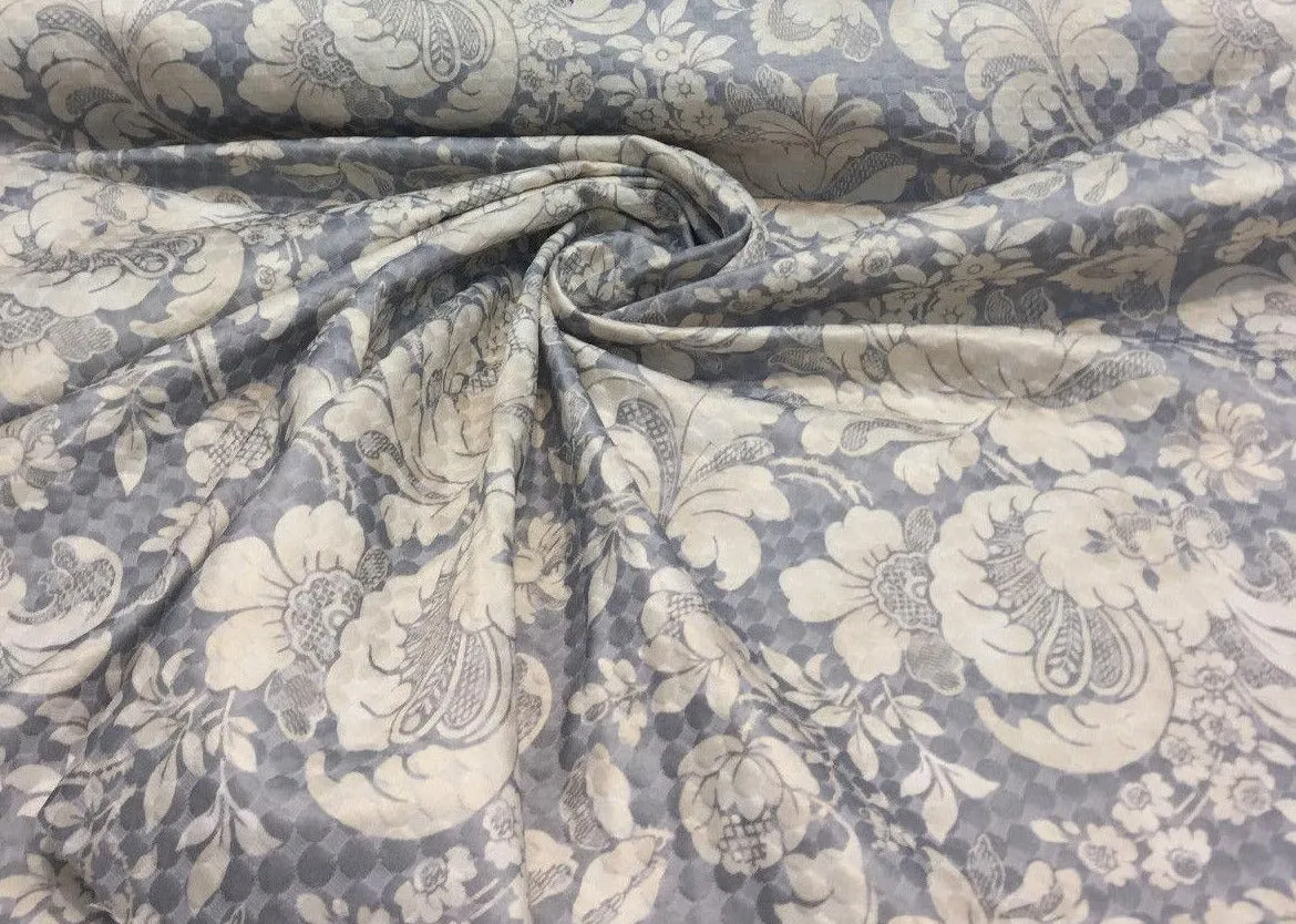 PK Waverly Distinctly Damask Shale Multipurpose Quilted Fabric by the yard
