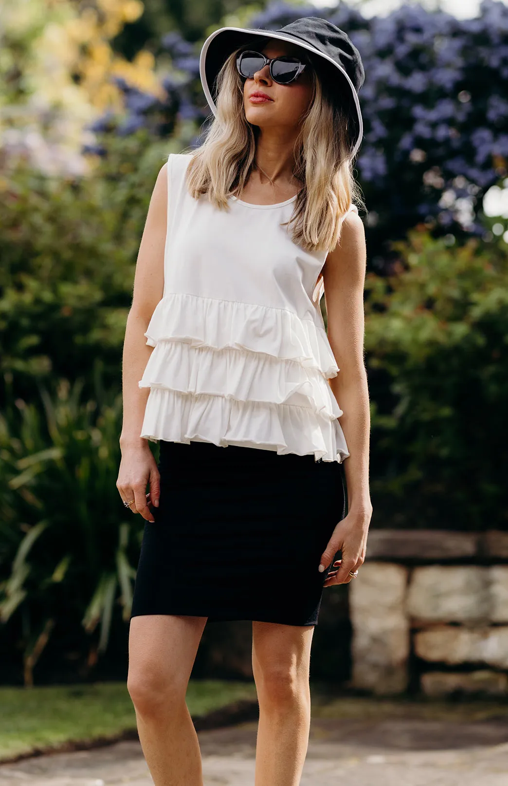 Pre Loved: Leila Top - Organic Cotton (size 8)