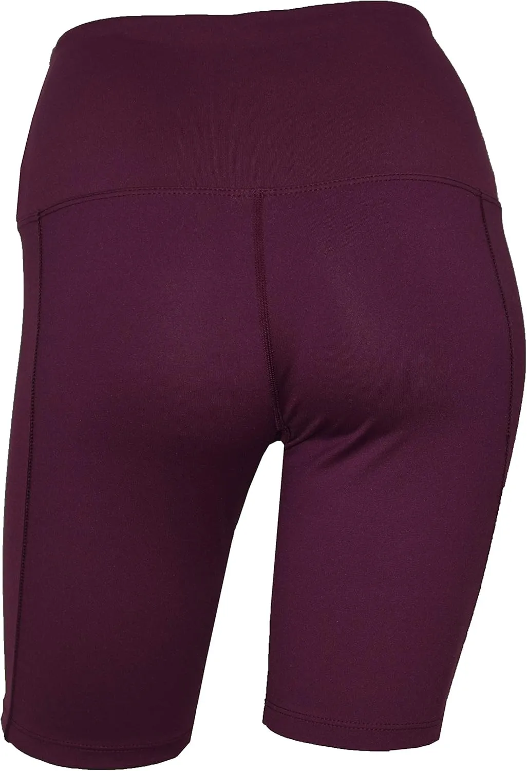 Private Island Sports Women UPF 50  Beach Board Shorts Swimsuit Hot Pants Pocket Bathing Swim Rash Guard Bottom (RM3NP-PP)