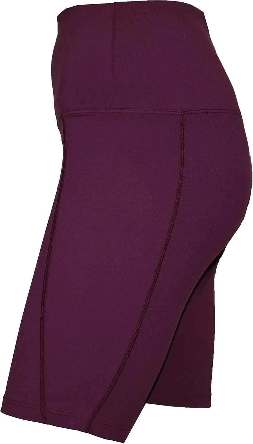 Private Island Sports Women UPF 50  Beach Board Shorts Swimsuit Hot Pants Pocket Bathing Swim Rash Guard Bottom (RM3NP-PP)