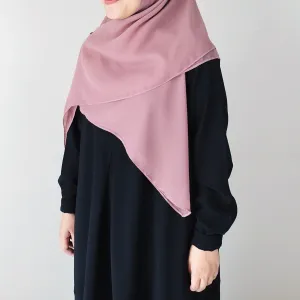 [Scarf 45"] Textured Viscose : Peony