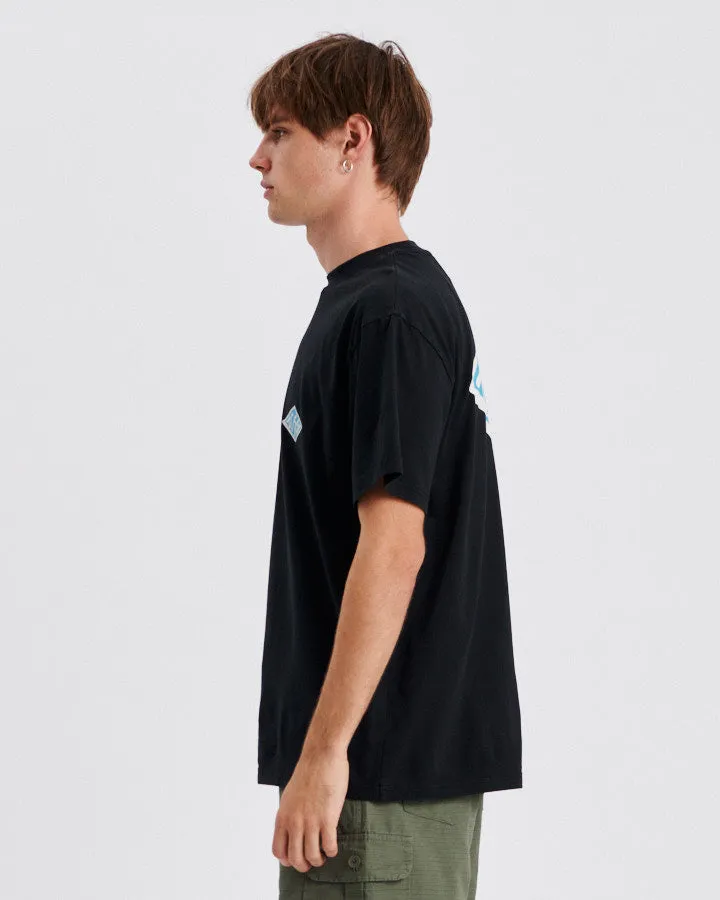 Scribble Tee - Vintage Black