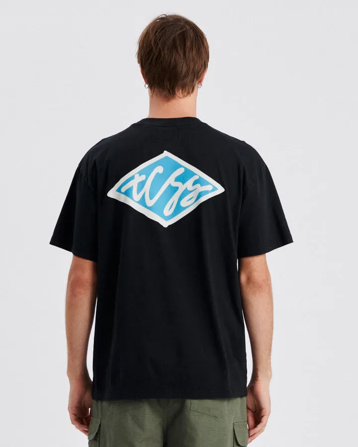 Scribble Tee - Vintage Black
