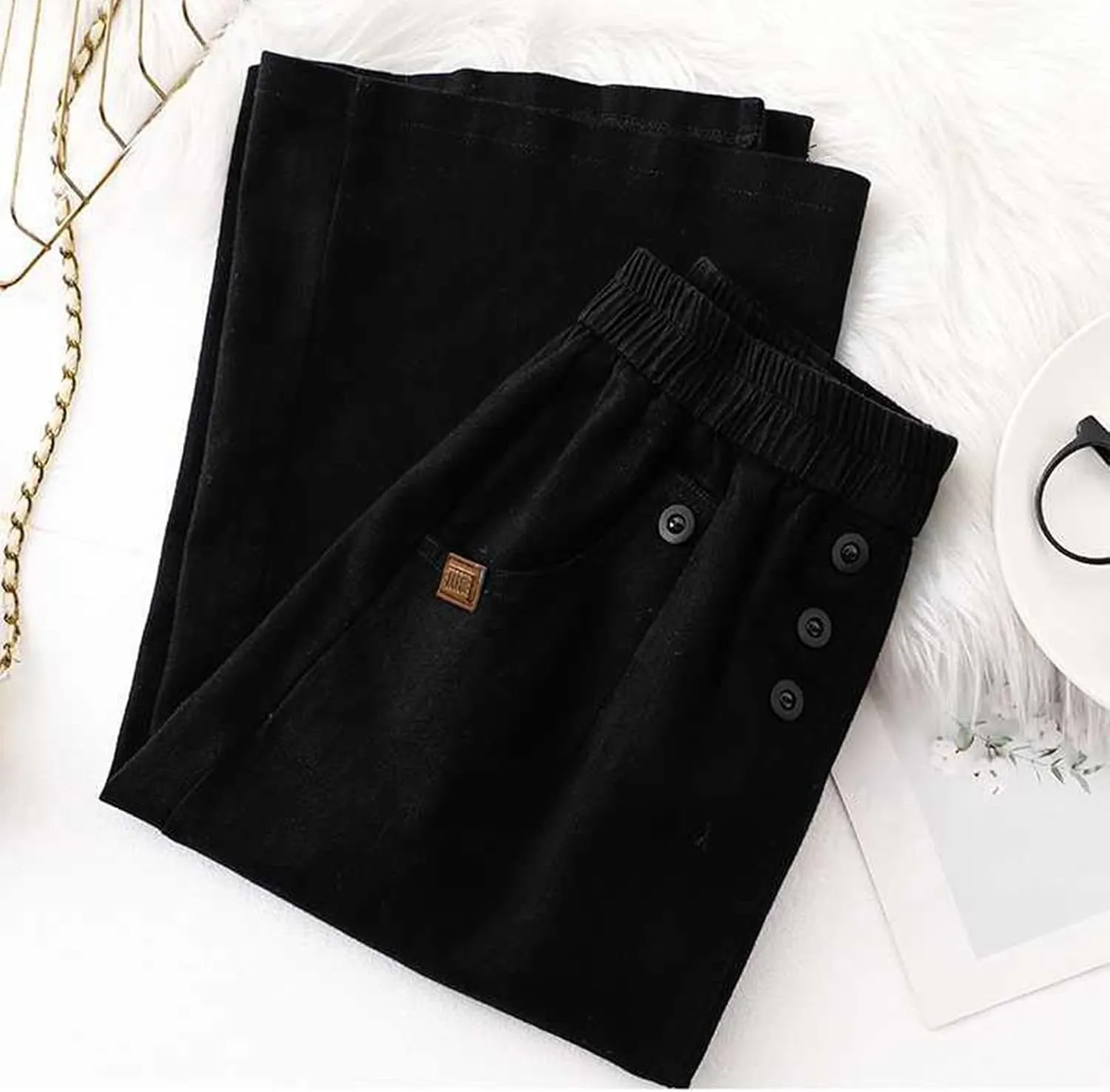 Skirts for Women Summer 2024 Elastic High Waisted Midi Skirt Swing a Line Casual Loose Flowy Vintage Pleated Skirts