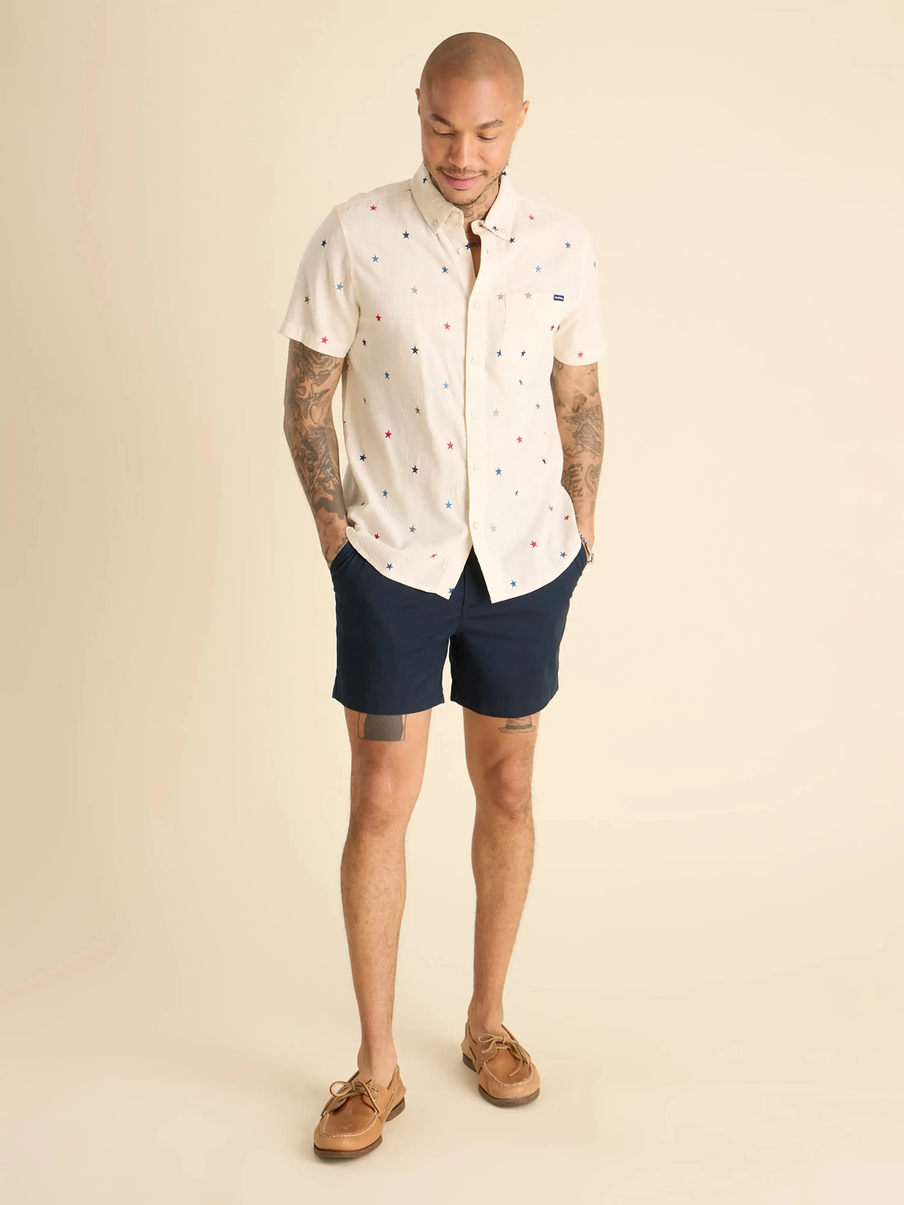 The All Stars No Stripes (Resort Weave Friday Shirt)