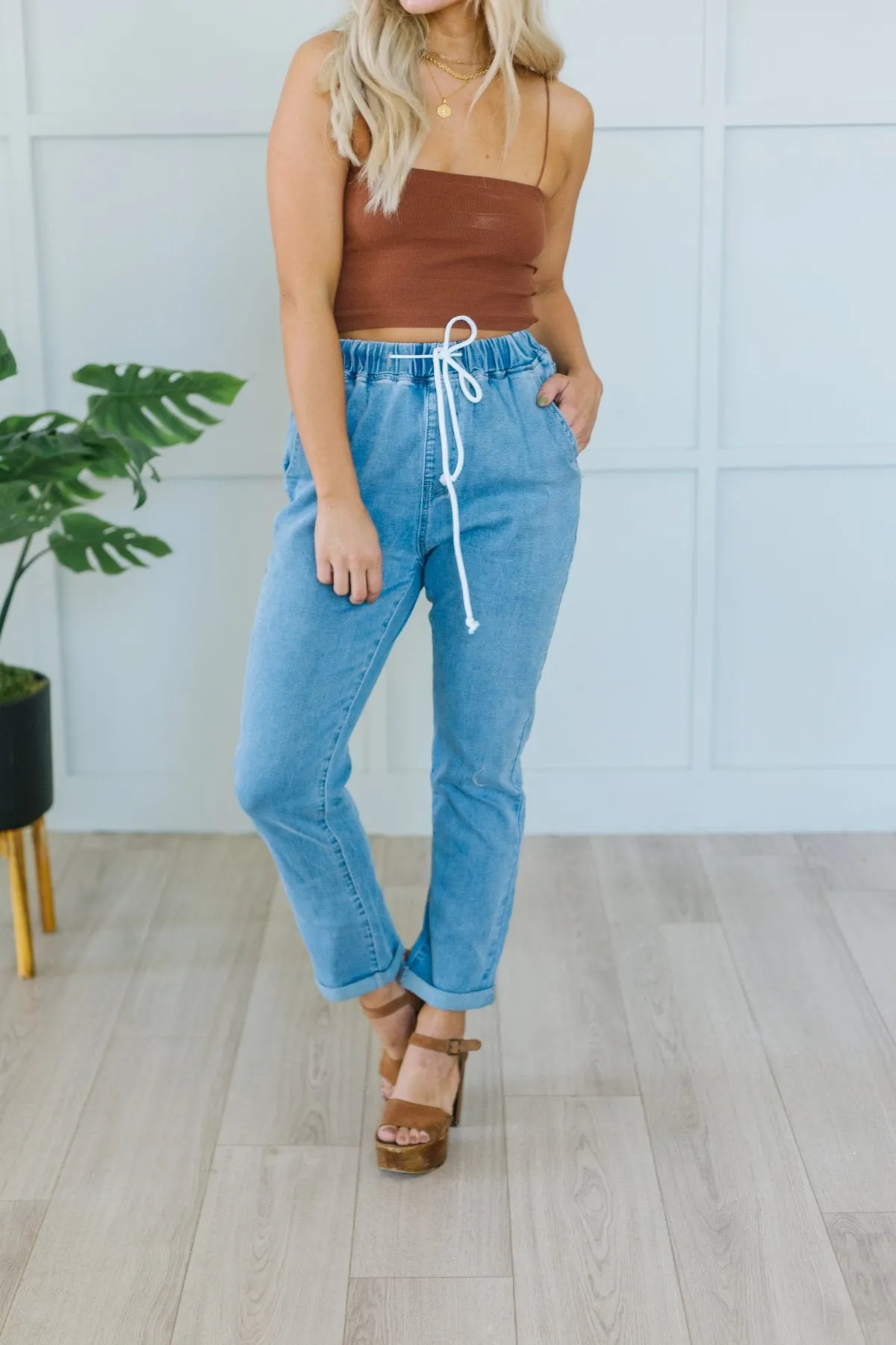 The Denim Joggers