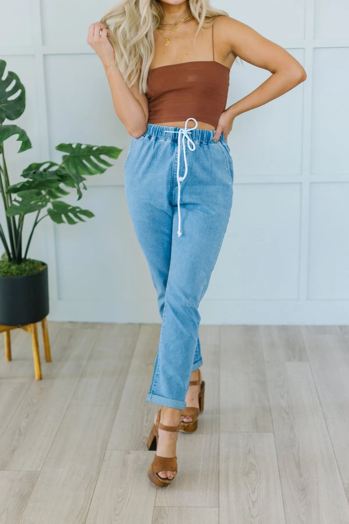 The Denim Joggers