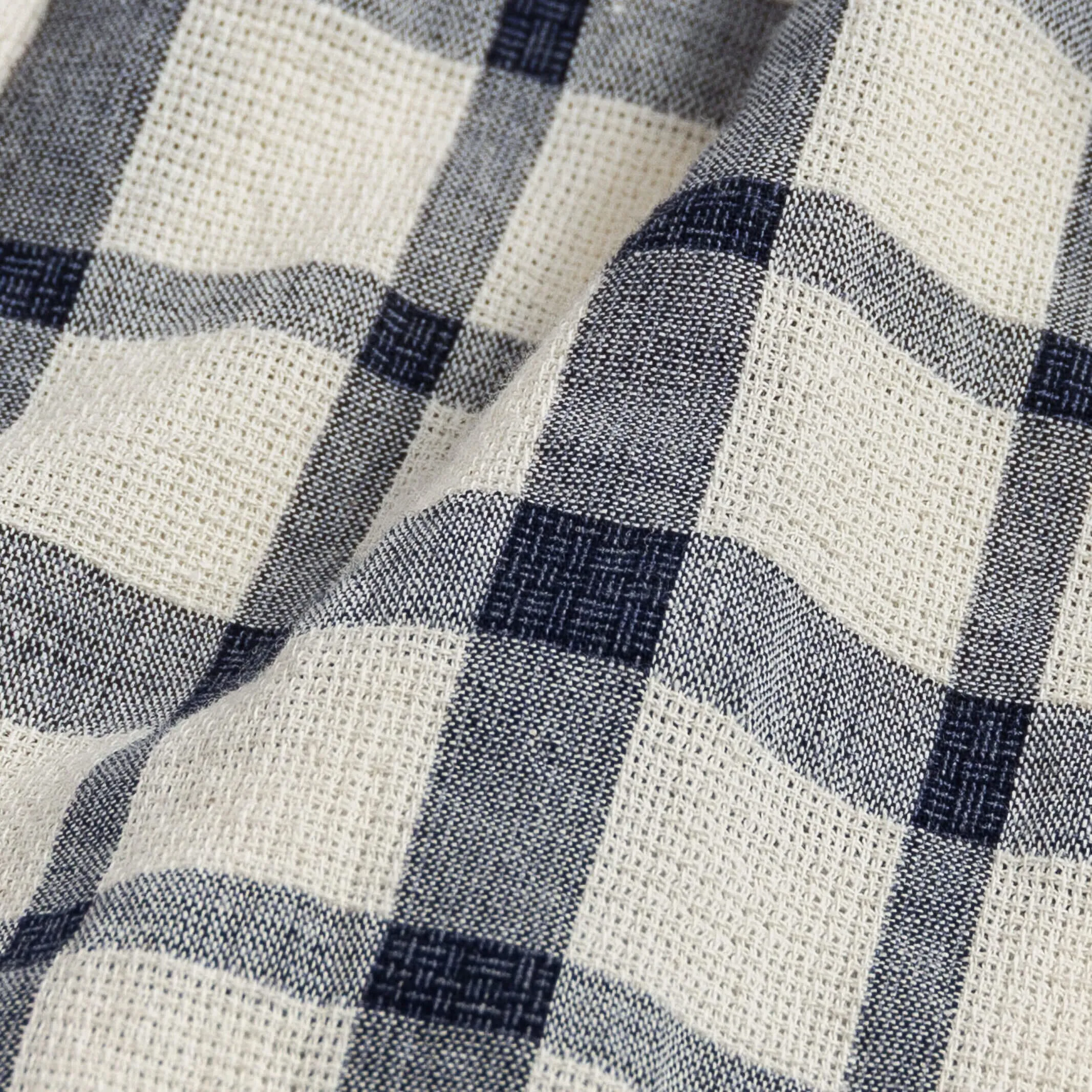 The Ivory Albiate Fletcher Windowpane Custom Shirt