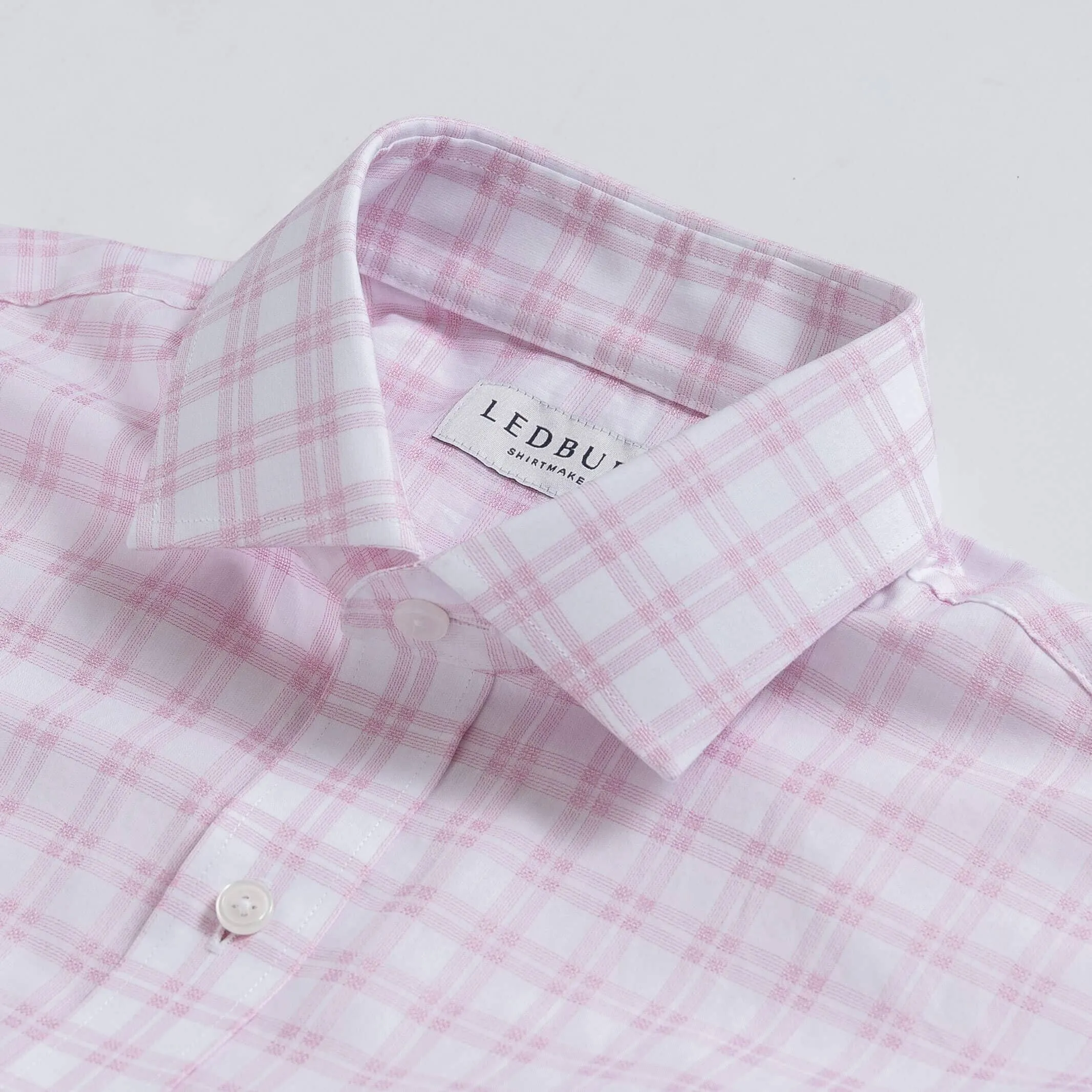 The Pink Ellis Plaid Custom Shirt