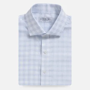 The Sky Blue Ellis Plaid Custom Shirt