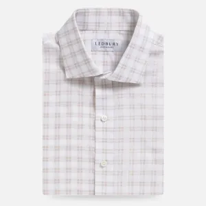 The Tan Ellis Plaid Custom Shirt