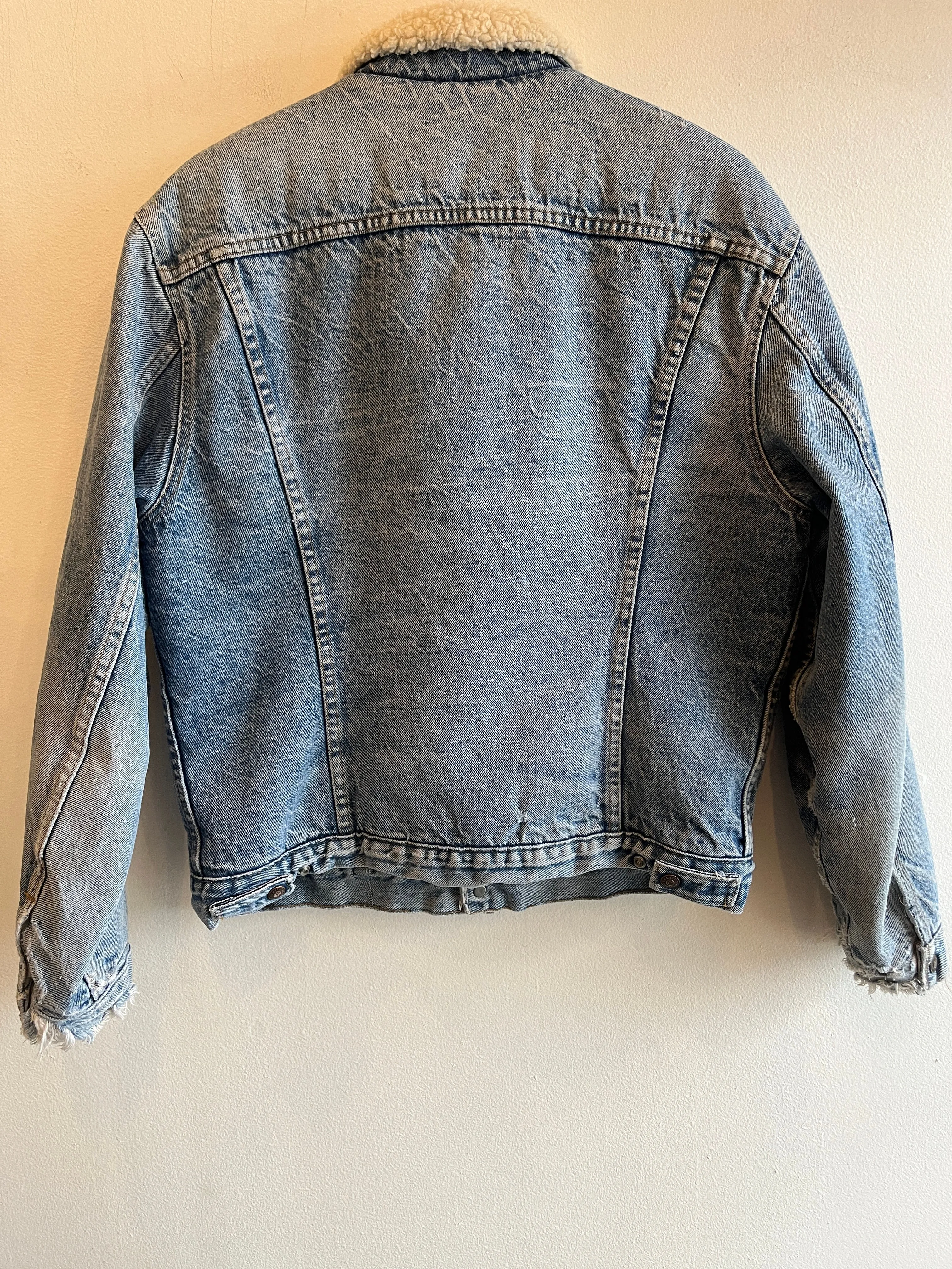 Vintage 1970/80s Levis Sherpa Lined Denim Jacket
