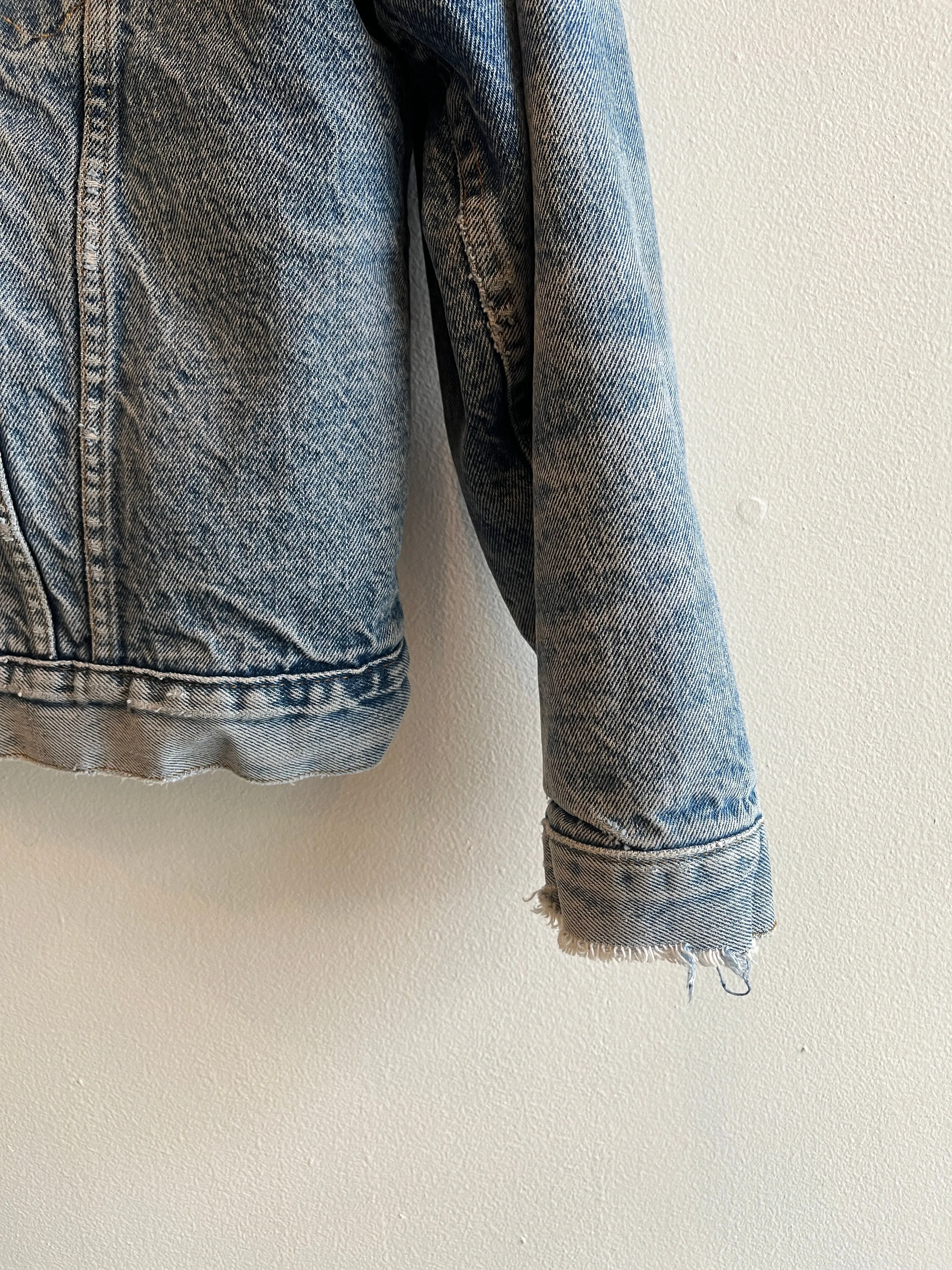 Vintage 1970/80s Levis Sherpa Lined Denim Jacket