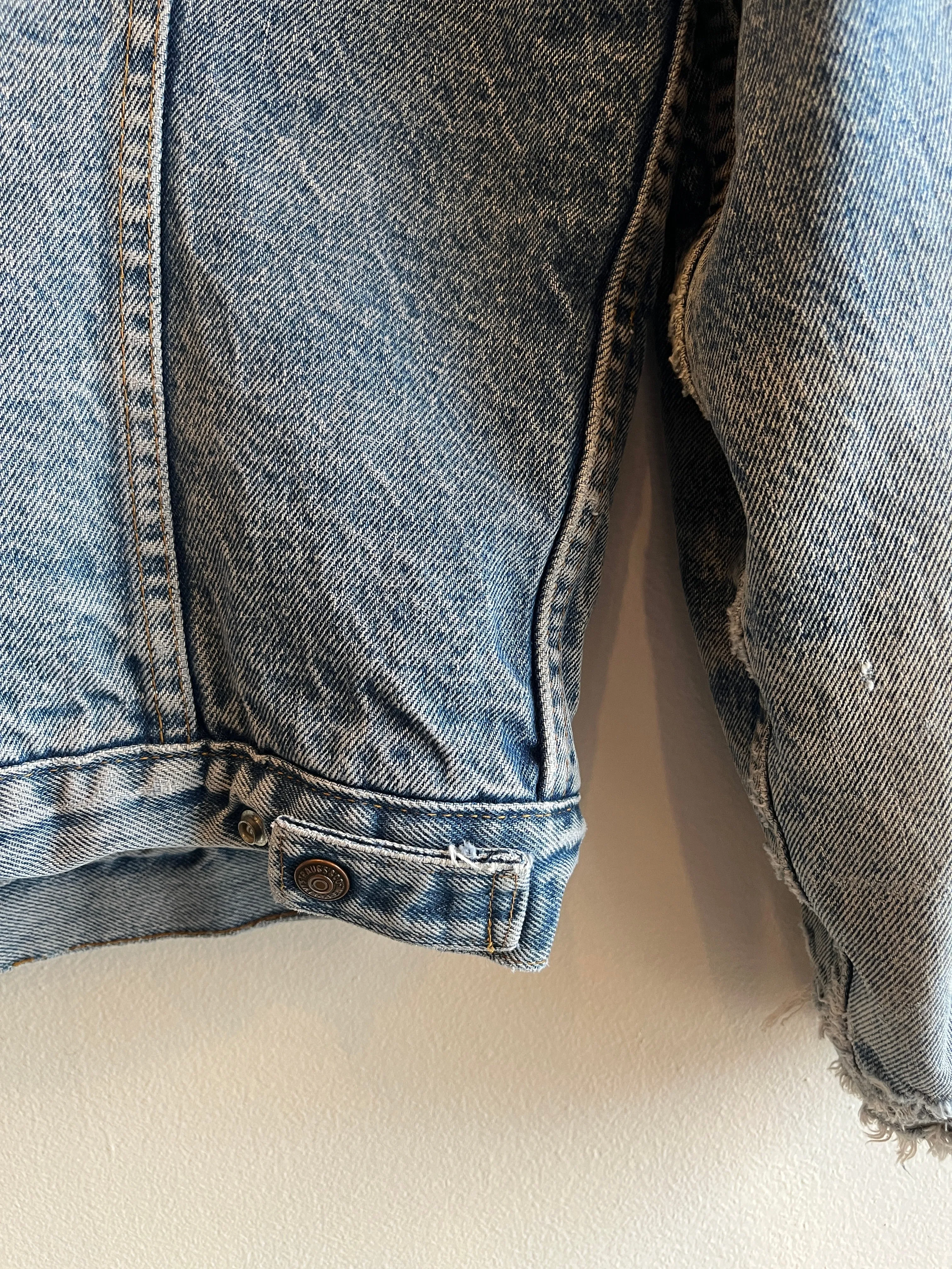 Vintage 1970/80s Levis Sherpa Lined Denim Jacket