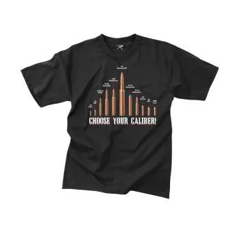 Vintage Style 'Choose Your Caliber' T-Shirt