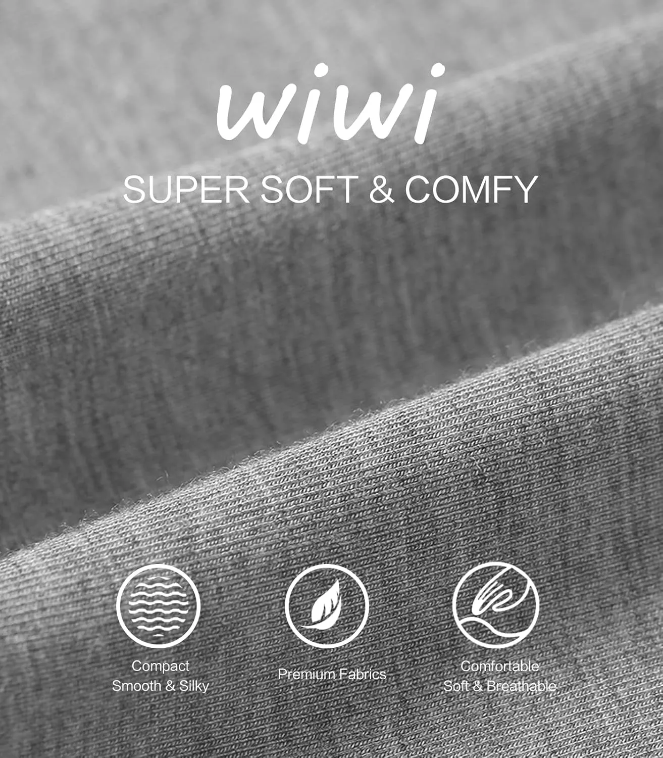WiWi Viscose from Bamboo Pajama Short for Men Soft Knit Sleep Bottoms Summer Lounge Short Pants Cool Loungewear S-XXL