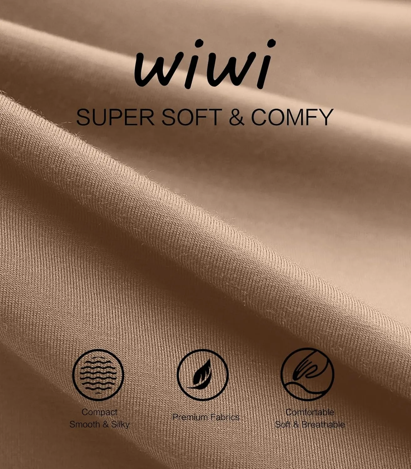 WiWi Viscose from Bamboo Soft Capri Yoga Loose Pants for Women High Waisted Comfy Pjs Capris Lounge Pajama Bottoms S-XXL